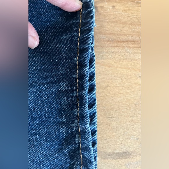 Levi’s 505 Men’s Classic Blue Jeans - Size 36 x 34 - Picture 11 of 13